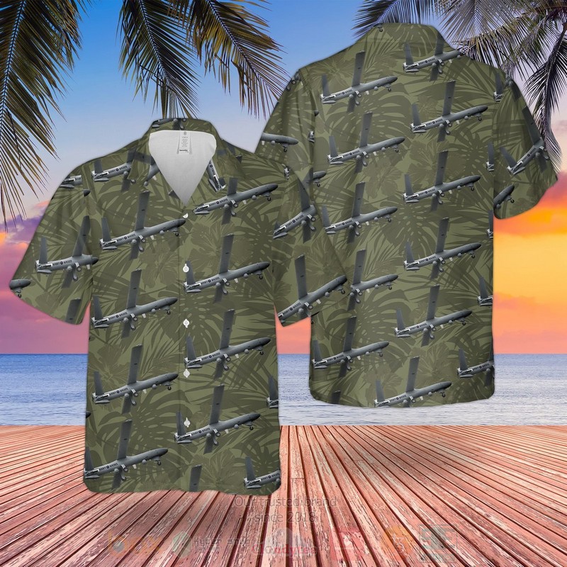 British_Army_Thales_Watchkeeper_WK450_Unmanned_Aerial_Vehicle_Hawaiian_Shirt_Short