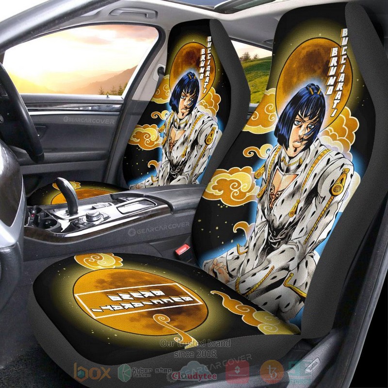 Bruno_Bucciarati_JoJos_Bizarre_Adventure_Bizarre_Adventure_Anime_Car_Seat_Cover_1