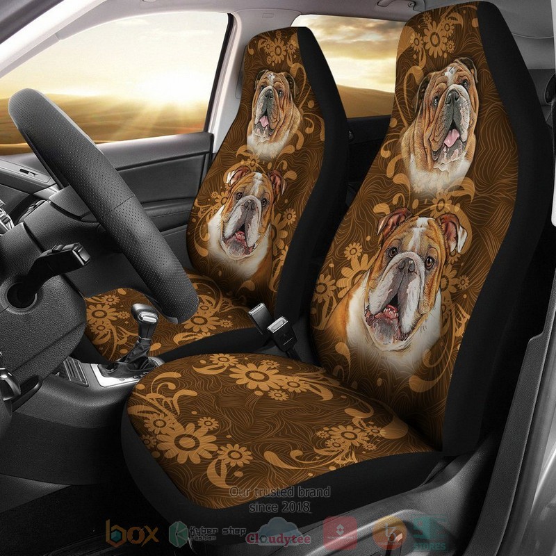 Bulldog_Vintage_Dog_Lovers_Car_Seat_Cover_1