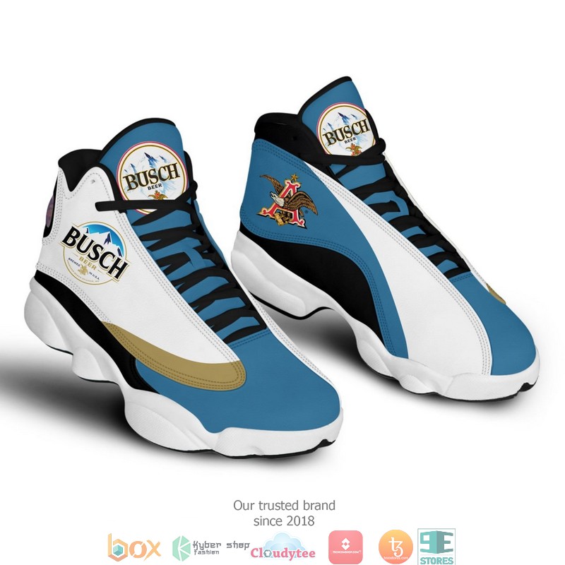 Busch_Light_Beer_Eagle_Air_Jordan_13_Sneaker_Shoes_1