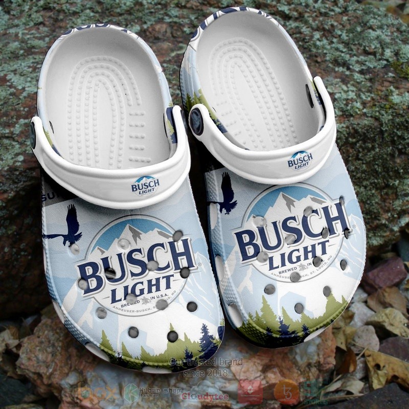 Busch_Light_Grey_Crocband_Crocs_Clog_Shoes