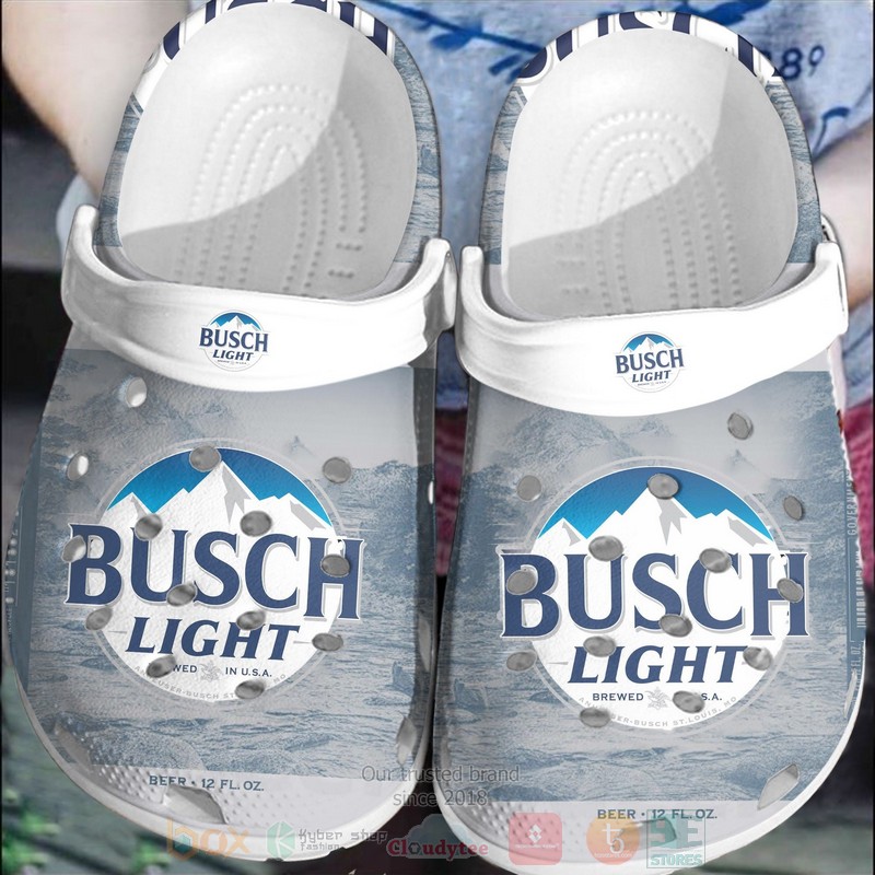 Busch_Light_Yellow-Blue_Crocband_Crocs_Clog_Shoes