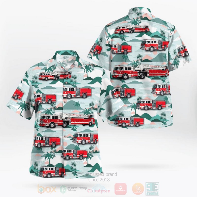 California_Alameda_County_Fire_Department_Hawaiian_Shirt