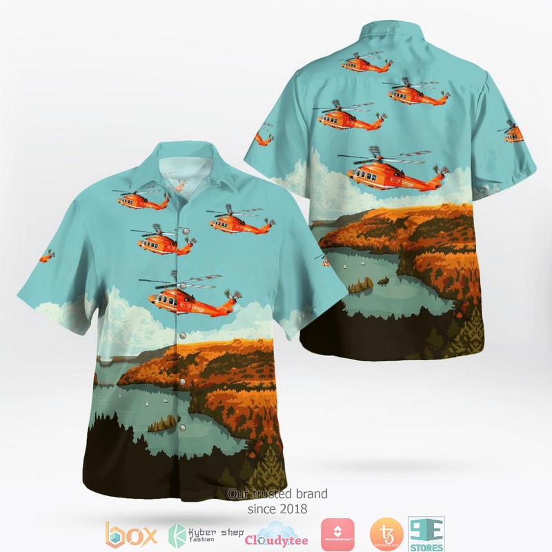 Canada_Ontario_Air_Ambulance_S-76A_Helicopter_Hawaii_3D_Shirt