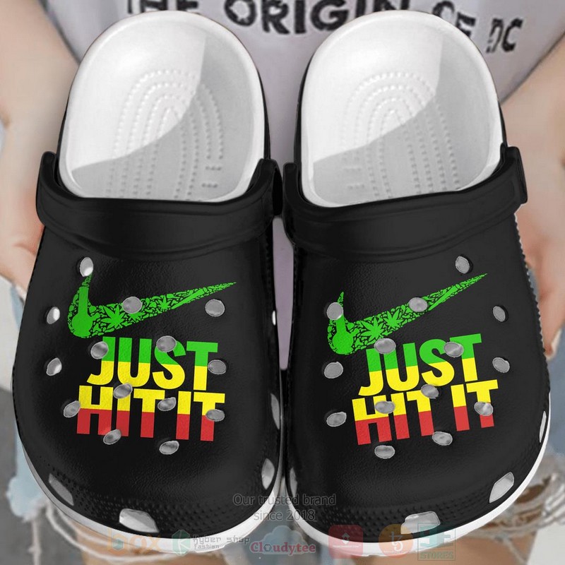 Cannabis_Just_Hit_It_Black_Crocs_Shoes