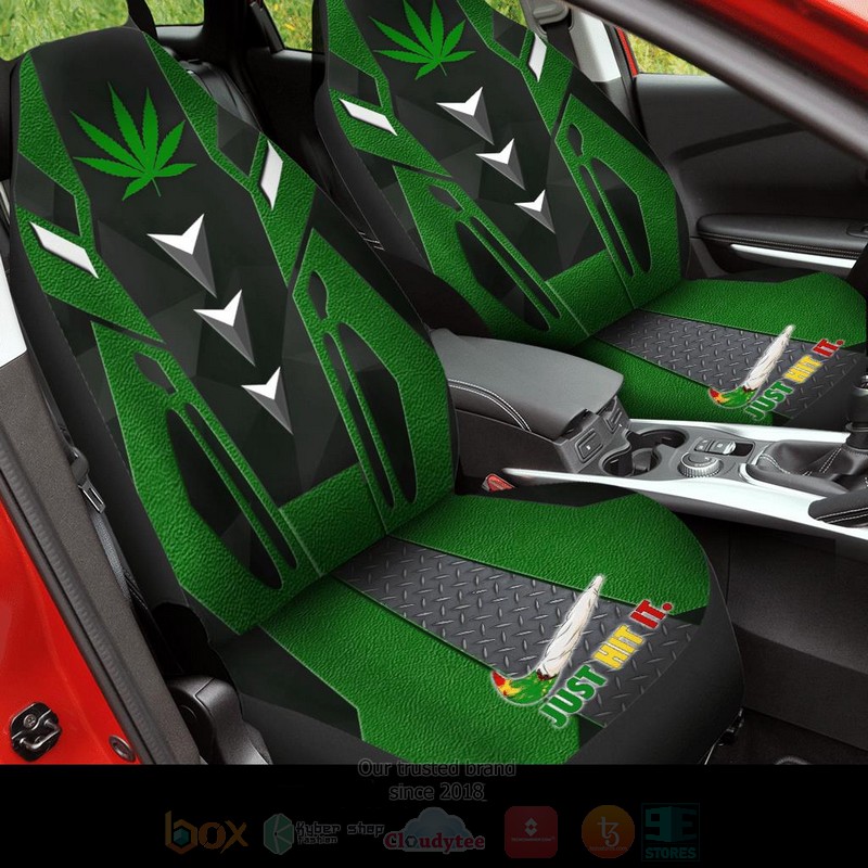 Cannabis_Just_Hit_It_Green_Car_Seat_Cover