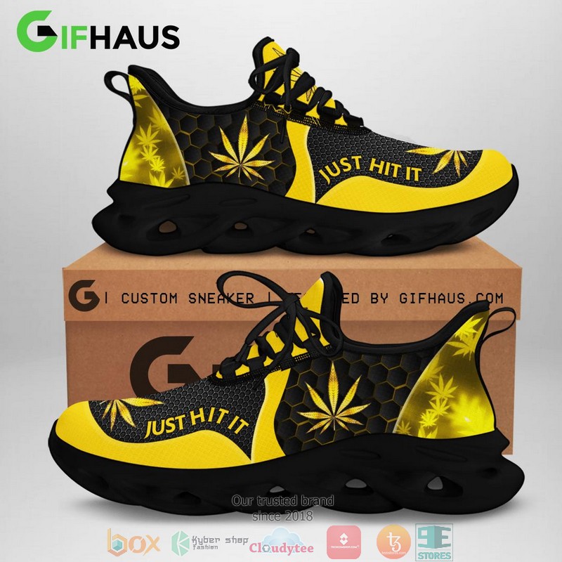 Cannabis_Nike_Just_Hit_It_Hive_yellow_Clunky_max_soul_shoes