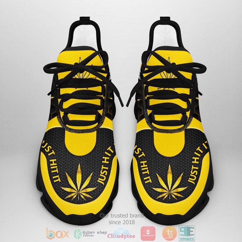Cannabis_Nike_Just_Hit_It_Hive_yellow_Clunky_max_soul_shoes_1
