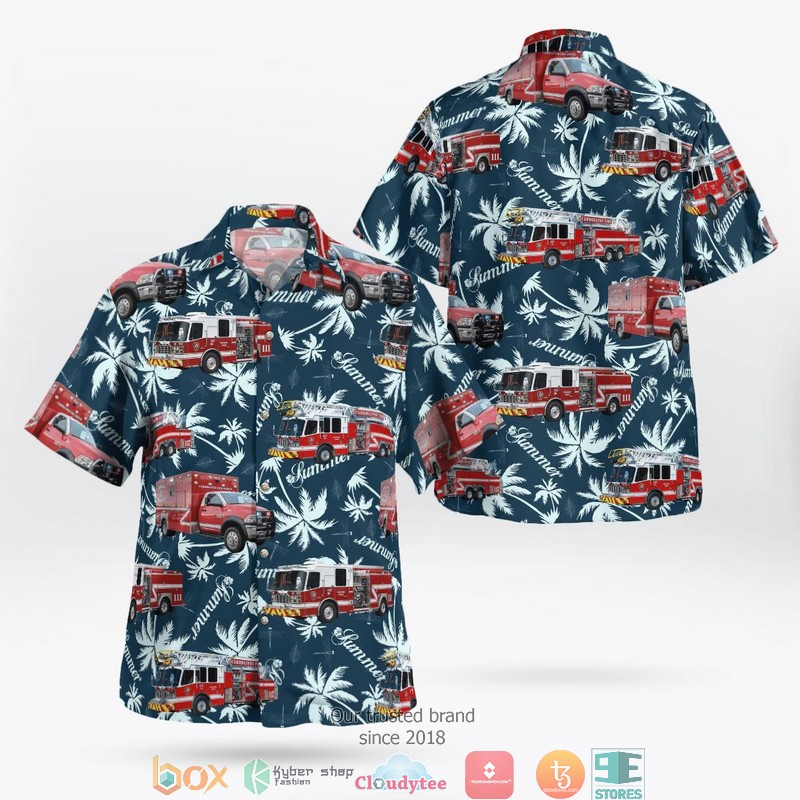 Carrollton_Texas_Carrollton_Fire_Rescue_Hawaii_3D_Shirt