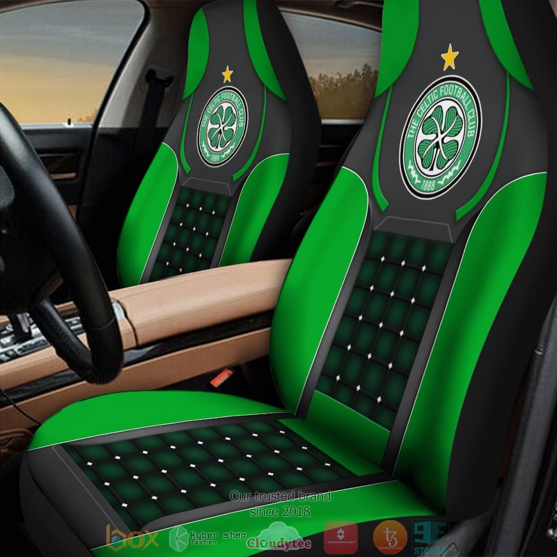 Celtic_FC_Black_Green_Car_Seat_Covers