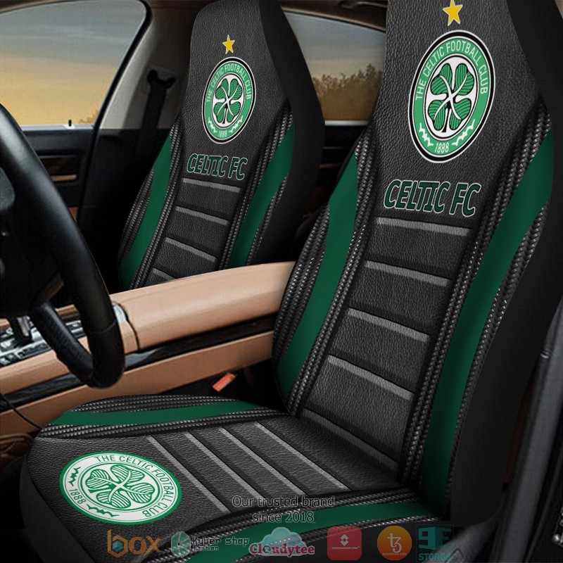 Celtic_FC_Dark_Green_Car_Seat_Covers