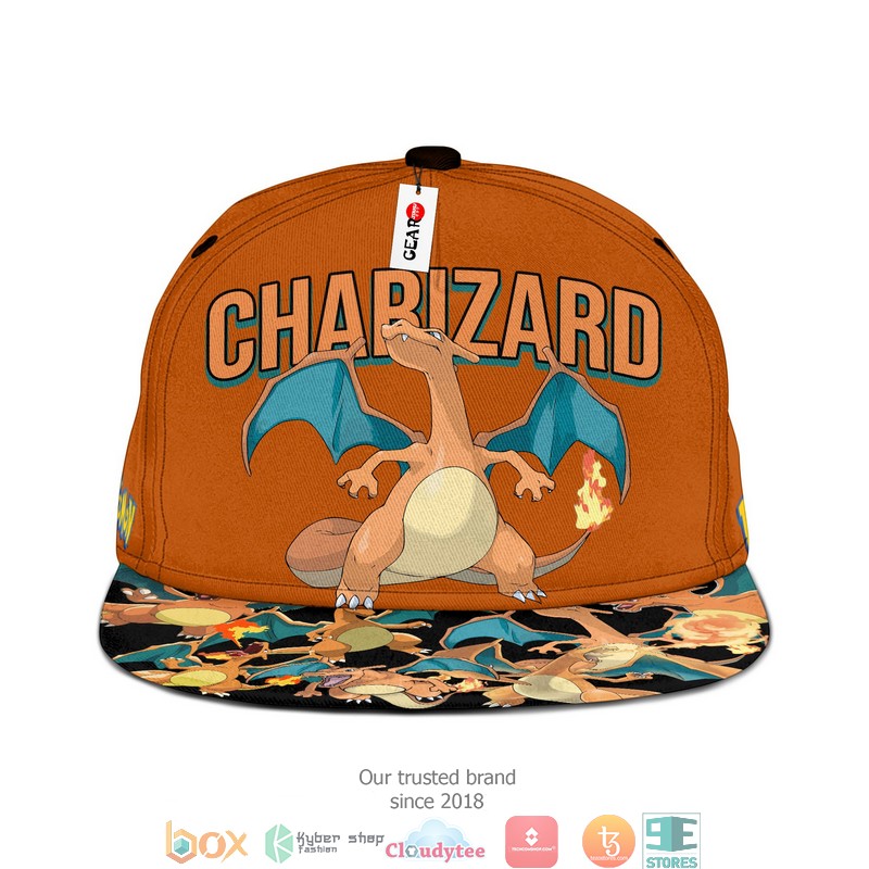 Charizard_Pokemon_Anime_Gift_For_Otaku_Snapback_hat