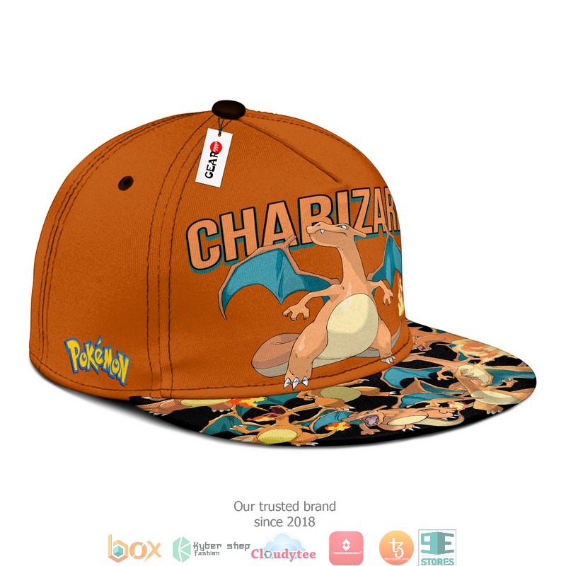 Charizard_Pokemon_Anime_Gift_For_Otaku_Snapback_hat_1