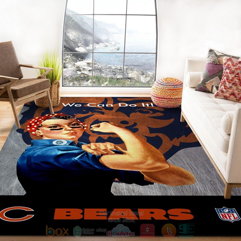 Chicago_Bears_NFL_Team_Logo_Area_Rugs_1