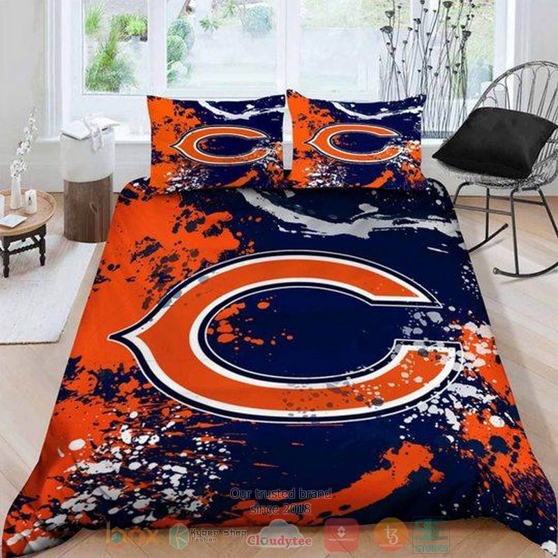 Chicago_Bears_NFL_logo_Bedding_Set