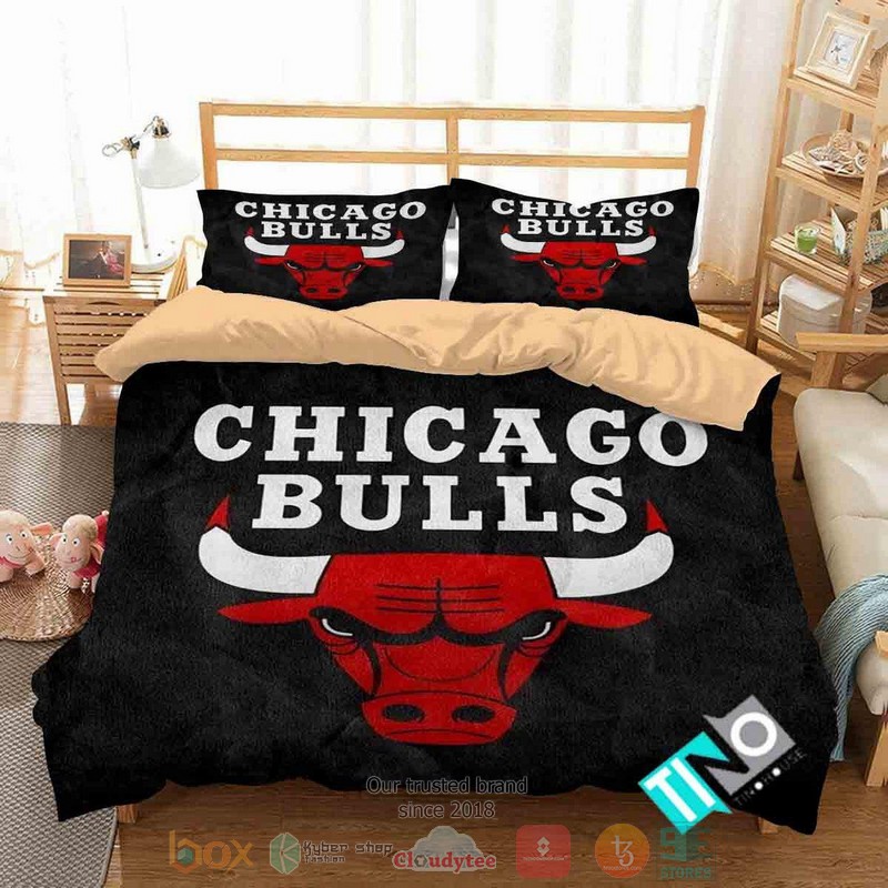 Chicago_Bulls_NBA_Logo_Bedding_Set