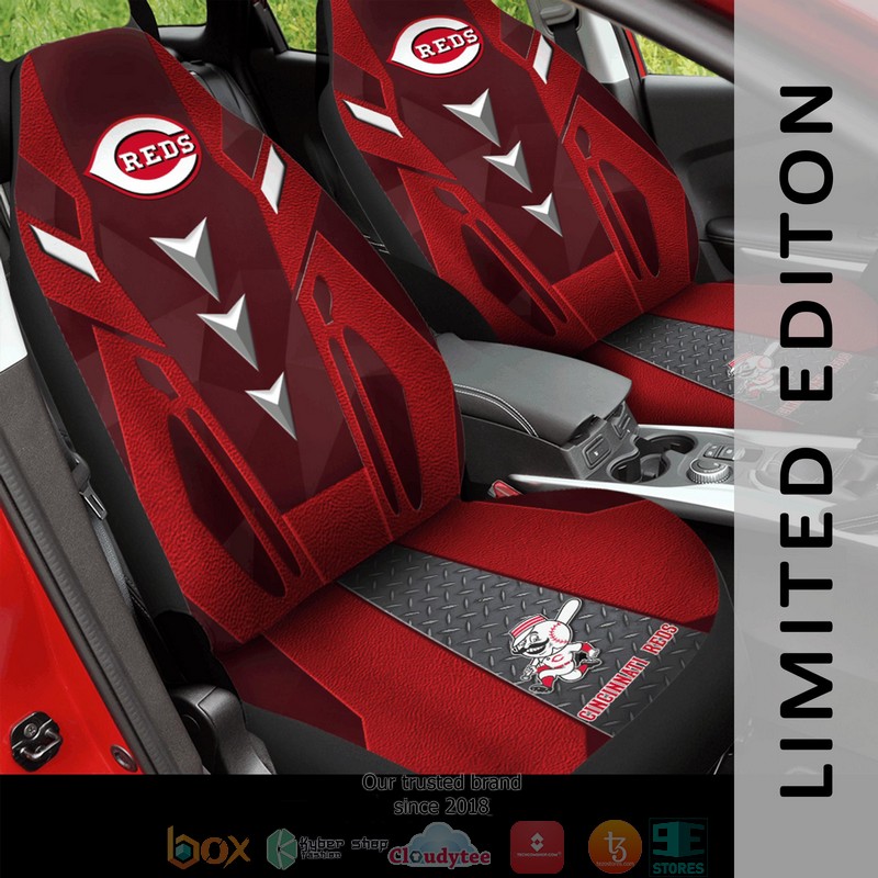 Cincinnati_Reds_Dark_Red_Car_Seat_Covers