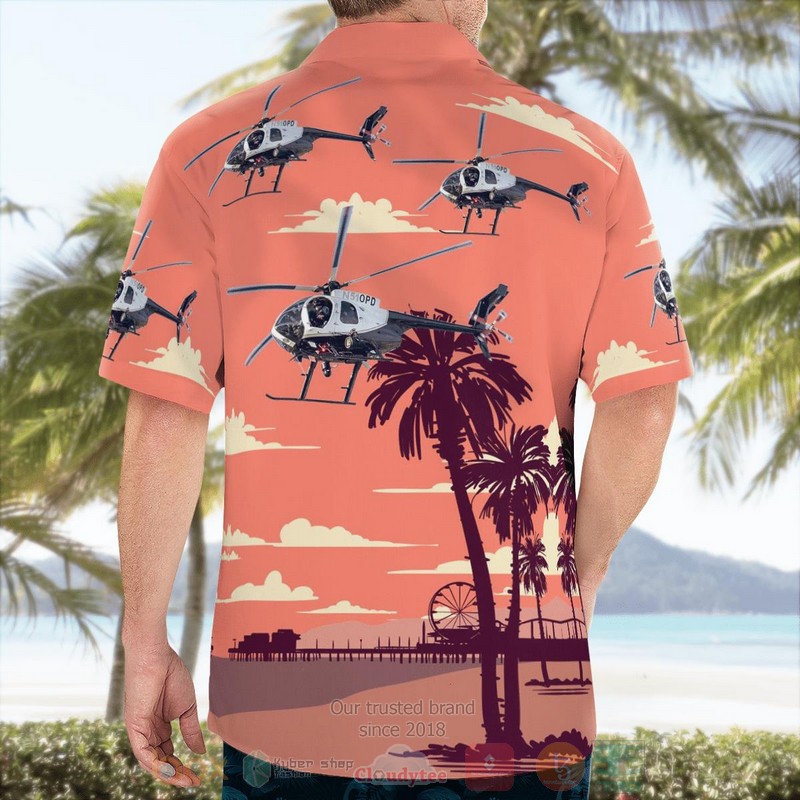 City_of_Oakland_Police_Dept_McDonnell_Douglas_Helicopter_MD369E_N510PD_California_Hawaiian_Shirt_1