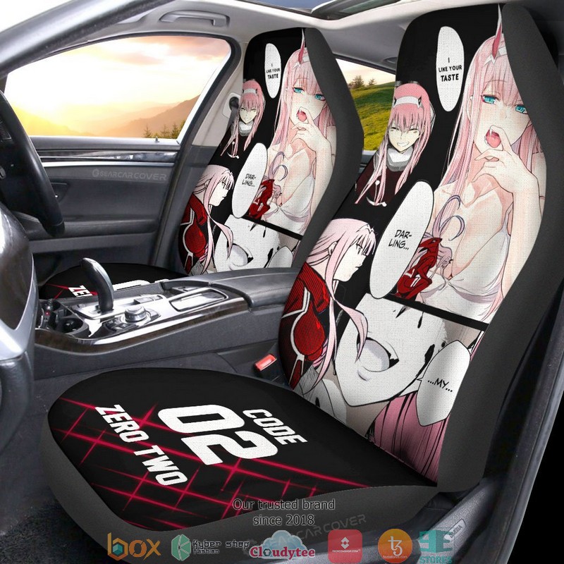 Code_002_Zero_Two_DARLING_In_The_FRANXX_Anime_Car_Seat_Cover_1