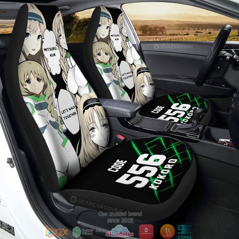 Code_556_Kokoro_DARLING_In_The_FRANXX_Anime_Car_Seat_Cover