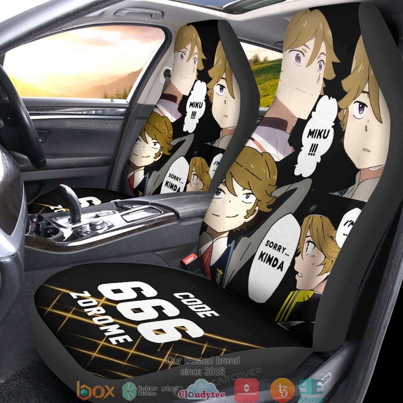 Code_666_Zorome_DARLING_In_The_FRANXX_Anime_Car_Seat_Cover_1