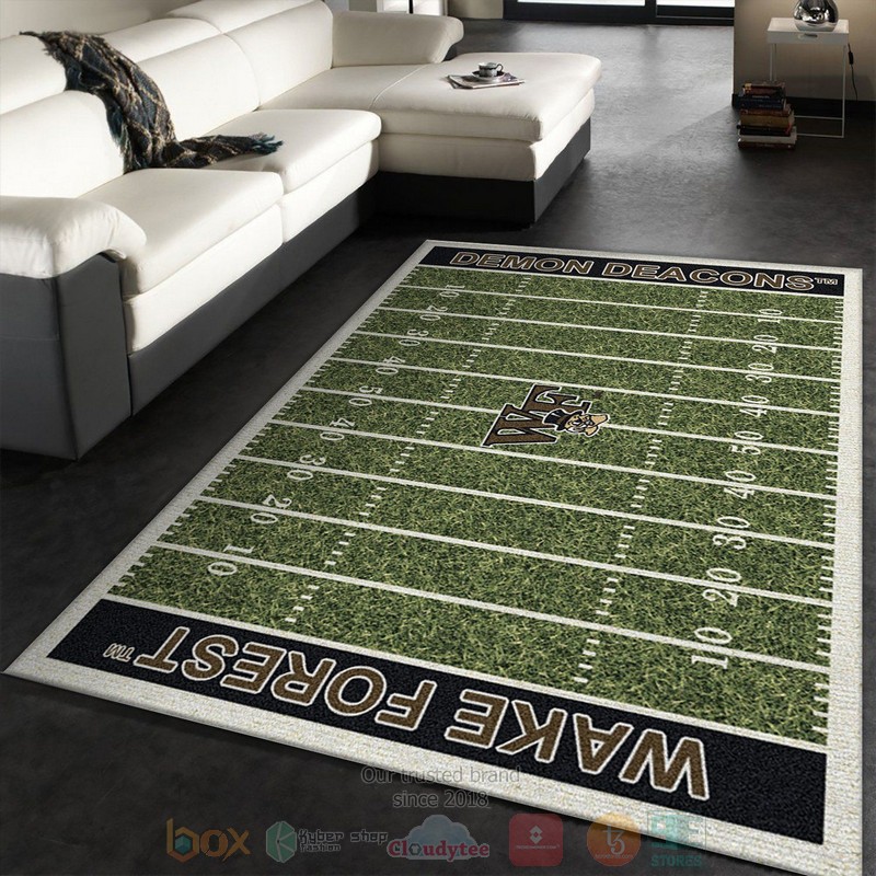 College_Wake_Forest_NFL_Team_Logo_Area_Rugs