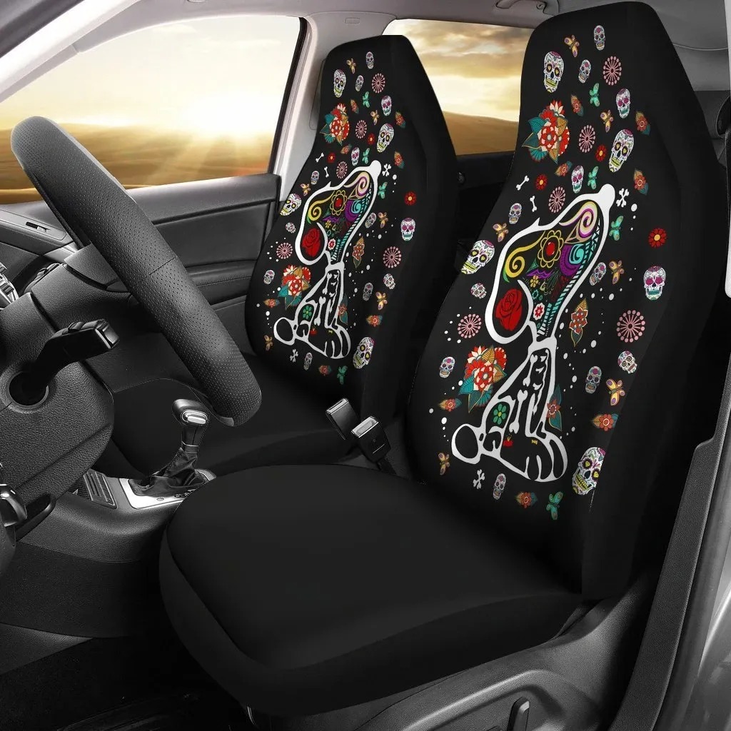 Colourful-Pattern-Snoopy-Car-Seat-Covers