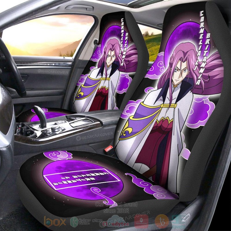 Cornelia_Li_Britannia_Code_Geass_Anime_Car_Seat_Cover_1