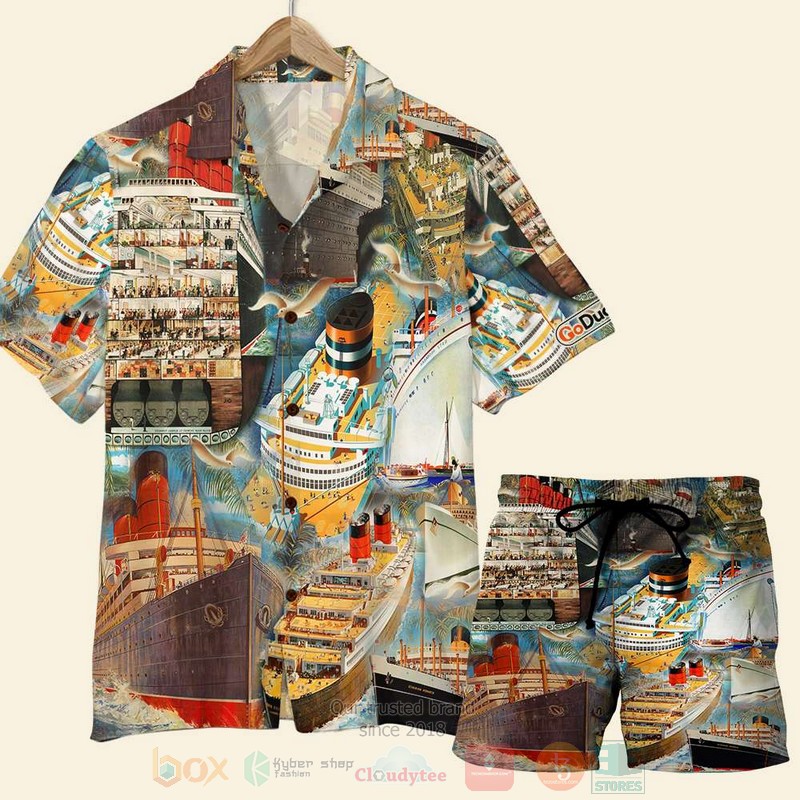 Cruising_Ship_Pattern_Hawaiian_Shirt_Short