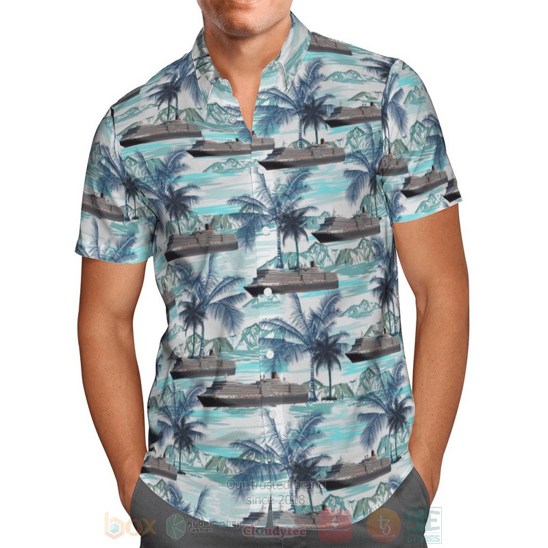 Cunard_Line_Queen_Elizabeth_Hawaiian_Shirt_1