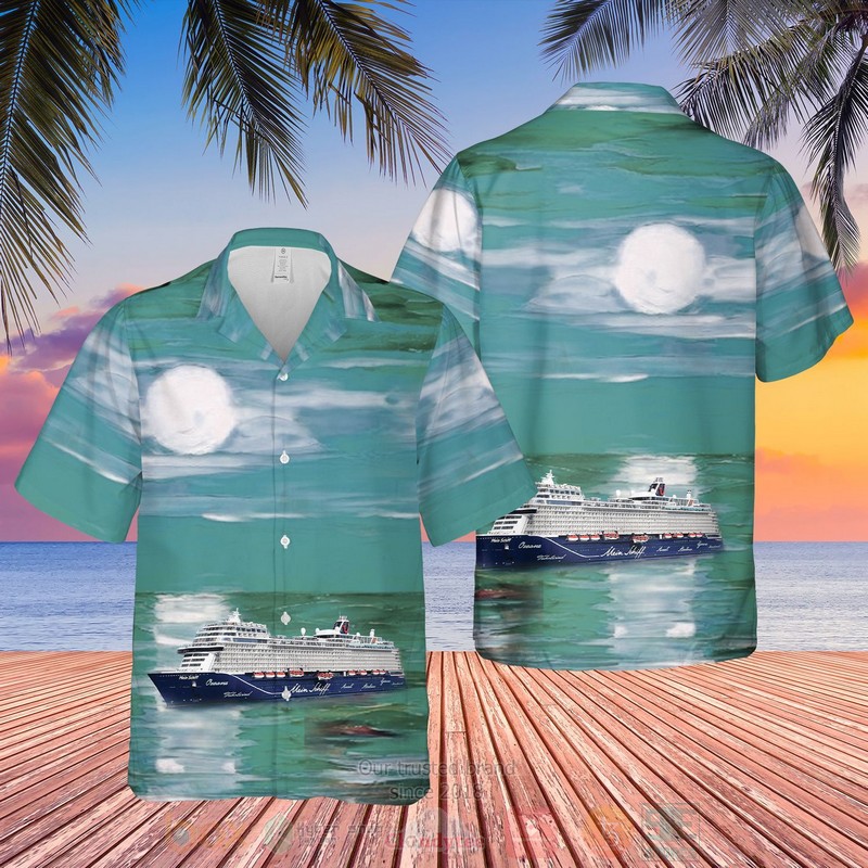 TUI_Cruises_Mein_Schiff_Green_Hawaiian_Shirt