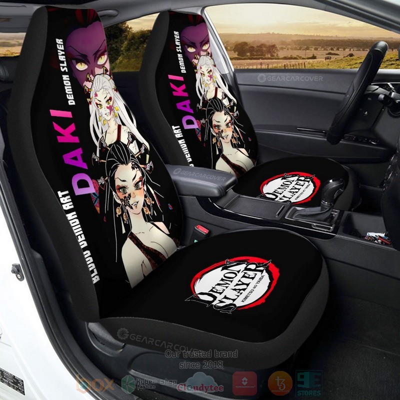 Daki_Demon_Slayer_Anime_Car_Seat_Cover