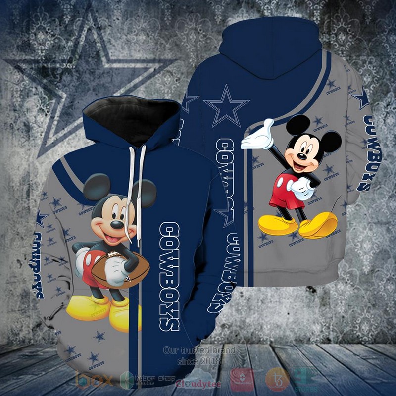 Dallas_Cowboys_NFL_Mickey_Mouse_3D_Hoodie_Shirt