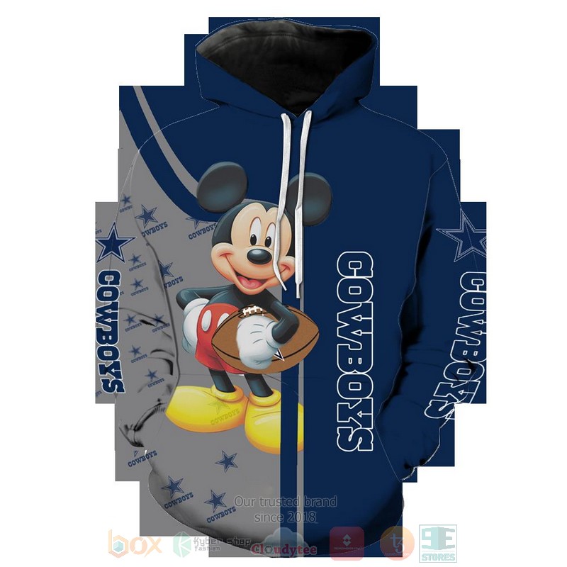 Dallas_Cowboys_NFL_Mickey_Mouse_3D_Hoodie_Shirt_1