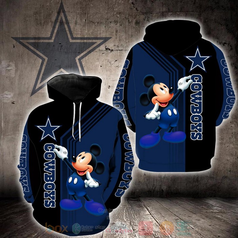 Dallas_Cowboys_NFL_Mickey_Mouse_Navy_3D_Hoodie_Shirt