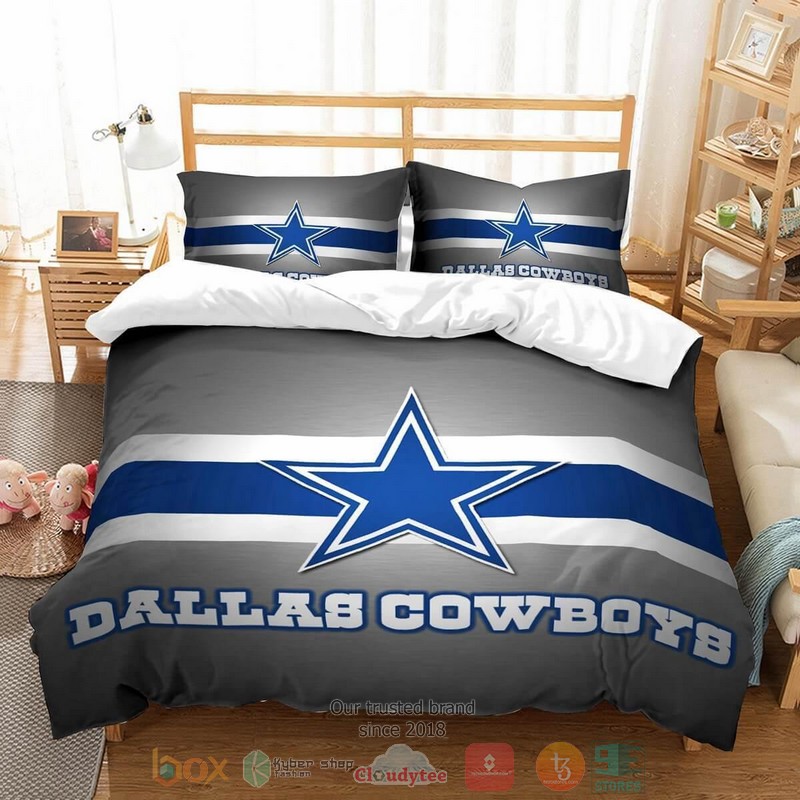 Dallas_Cowboys_NFL_grey_Bedding_Set