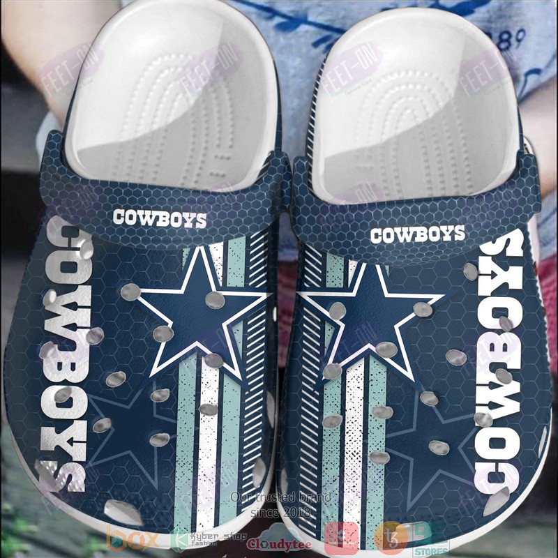Dallas_Cowboys_NFL_logo_blue_crocs_crocband_clog