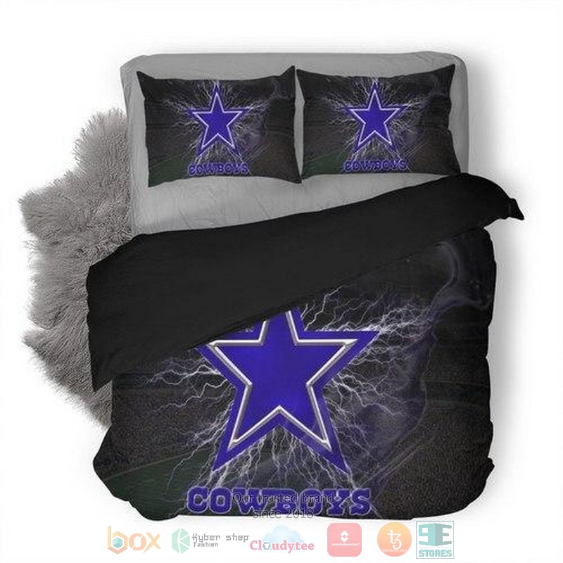 Dallas_Cowboys_NFL_violet_black_Bedding_Set