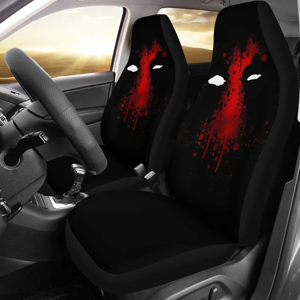 Deadpool-Art-Dark-Blood-theme-Car-Seat-Covers