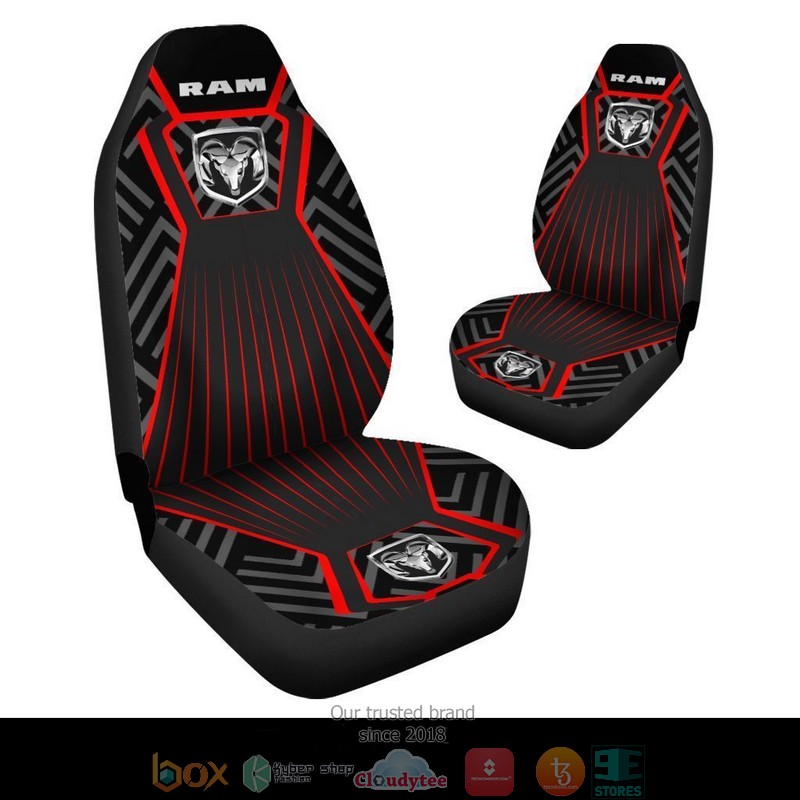 Dodge_Ram_Truck_logo_black_red_Car_Seat_Covers_1