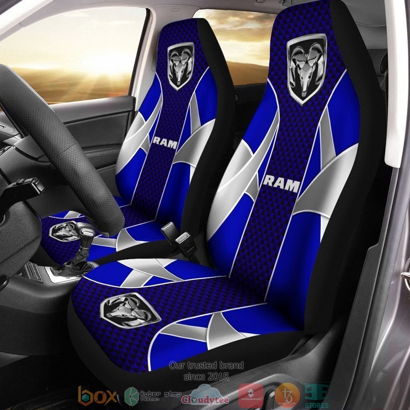 Dodge_Ram_Truck_logo_blue_Car_Seat_Covers