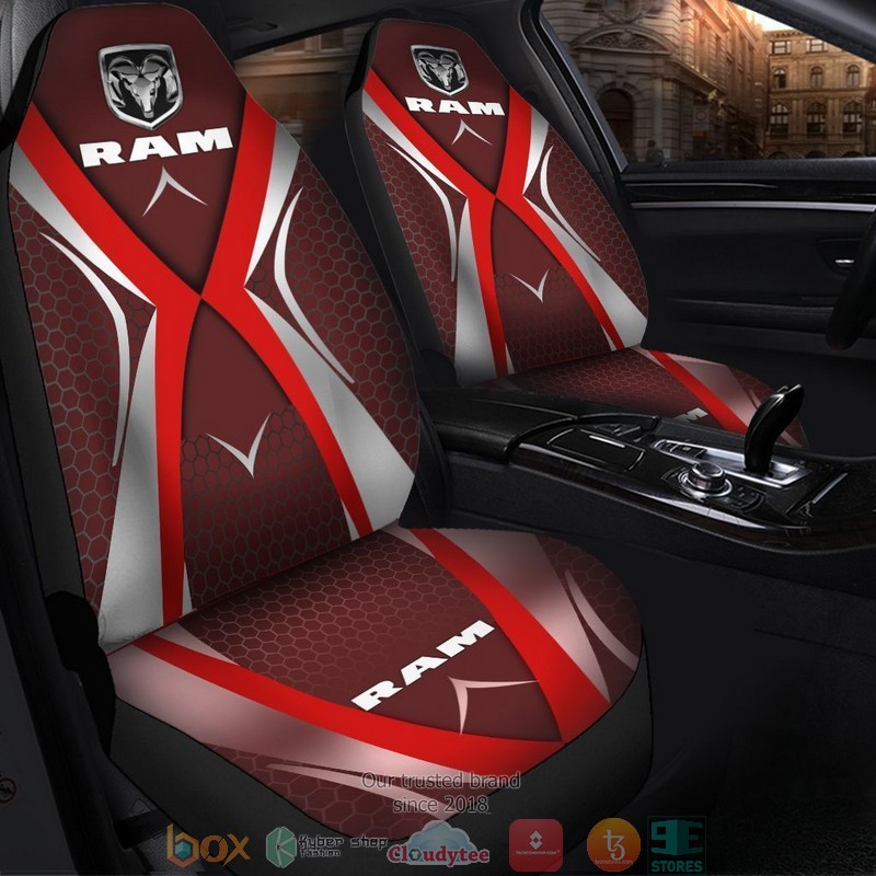 Dodge_Ram_Truck_red_Car_Seat_Covers_1