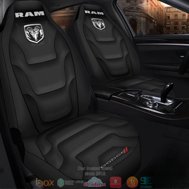 Dodge_Ram_logo_Black_Car_Seat_Covers_1