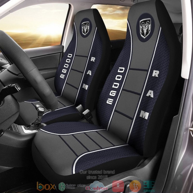 Dodge_Ram_logo_Dark_Denim_Blue_Car_Seat_Covers