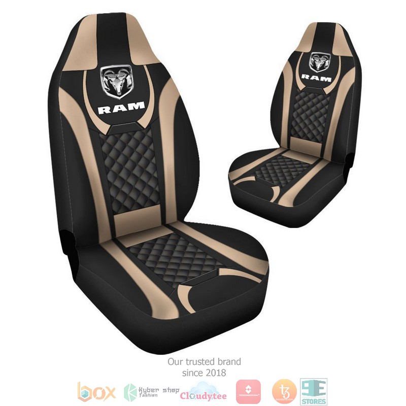 Dodge_Ram_logo_Iced_Coffee_Car_Seat_Covers_1
