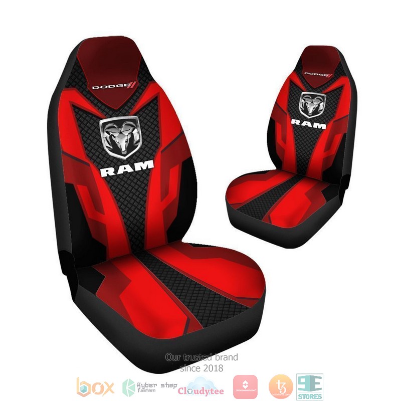 Dodge_Ram_red_black_Car_Seat_Covers_1