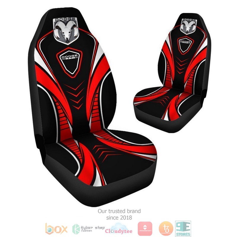 Dodge_Ram_red_black_logo_Car_Seat_Covers_1