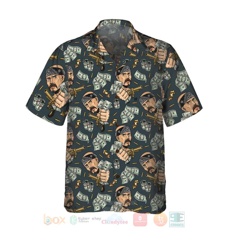 Dollar_Bill_And_Gun_Fall_For_Me_Hawaiian_Shirt