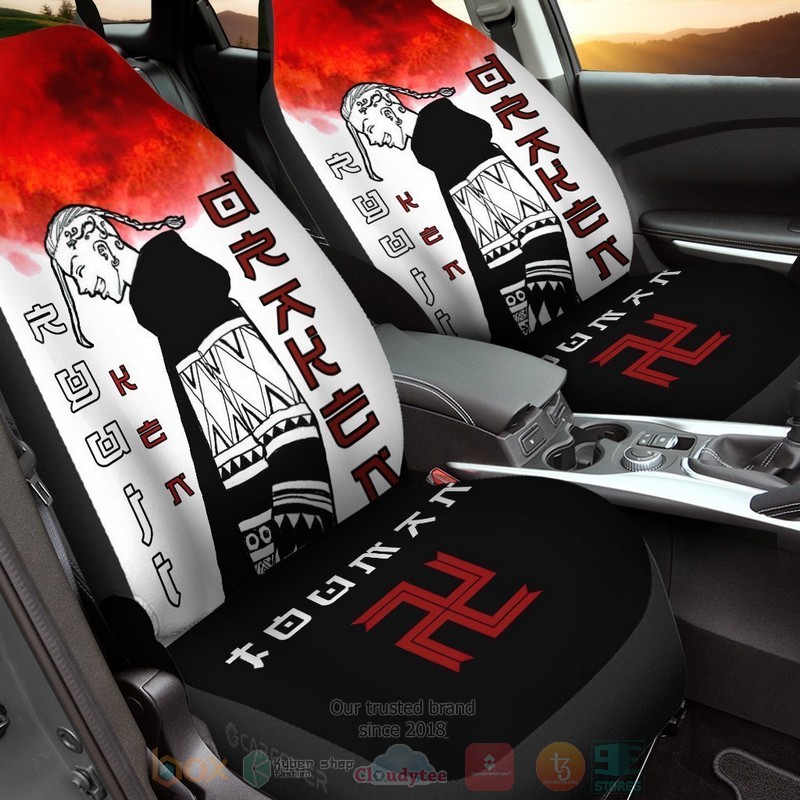Draken_Tokyo_Revengers_Anime_Car_Seat_Cover