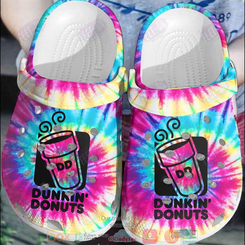 Dunkin_Donuts_Multicolor_Crocband_Crocs_Clog_Shoes